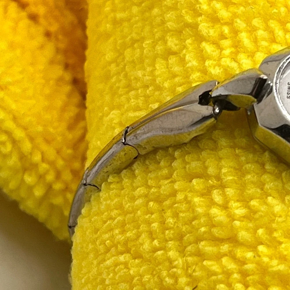 VTG Gruen 1940-50's Watch Womens Silver 10K Gold Filled Dremaus Rolled Gold Band